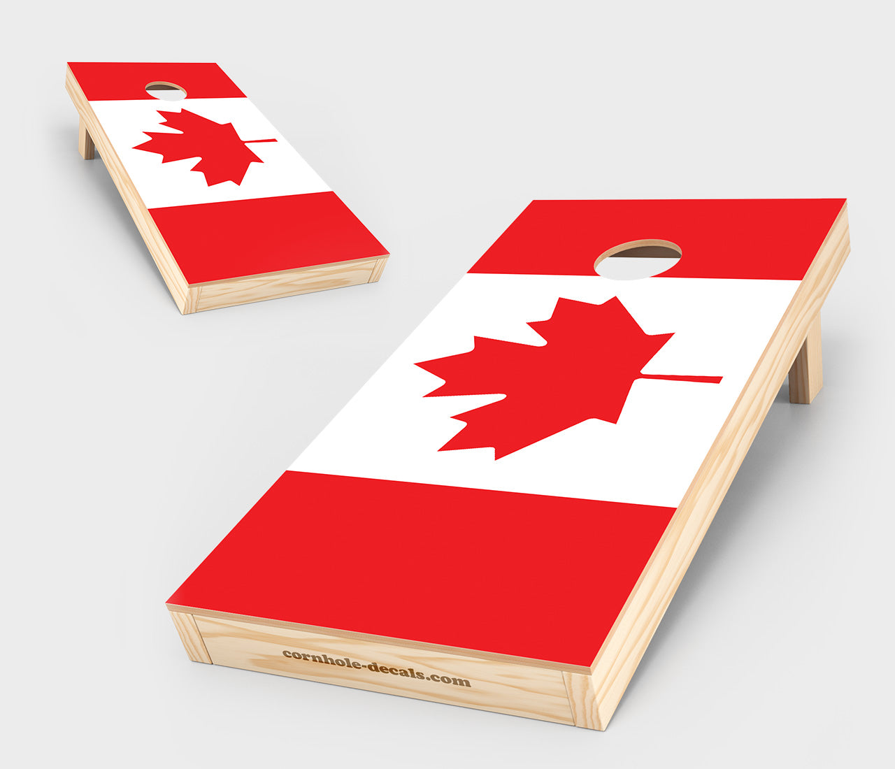 Canadian Flag Cornhole Board Set